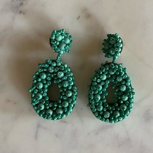 Bohemian Beaded Statement Earrings